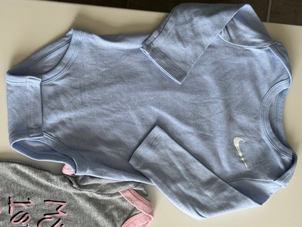 Baby Girl Bodysuit Bundle 3pc Nike Disney Minnie Floral